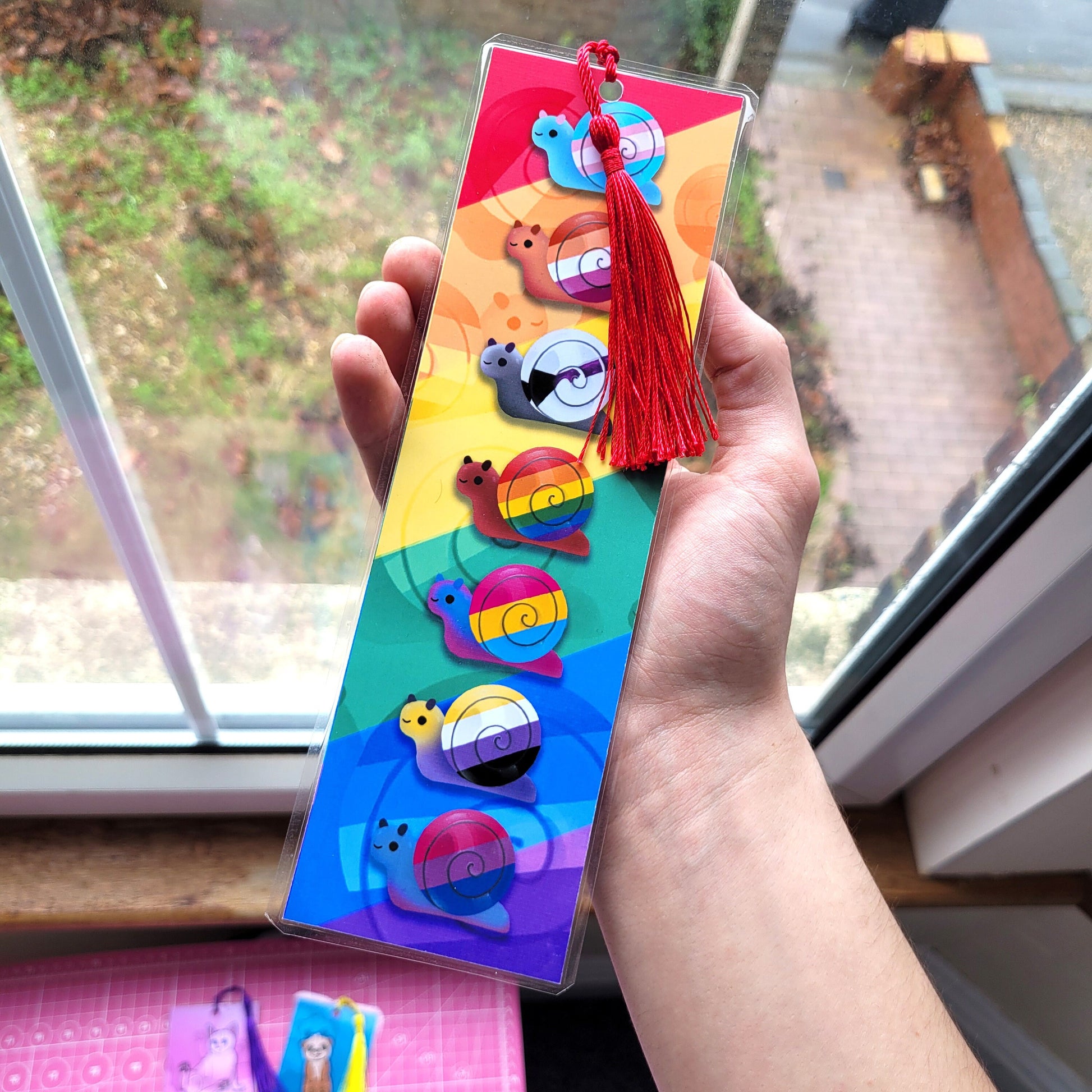 Colorful Cuties Bookmarks! / Doublesided / Laminated Cute Animal bookmarks for Books,Novels,Writing