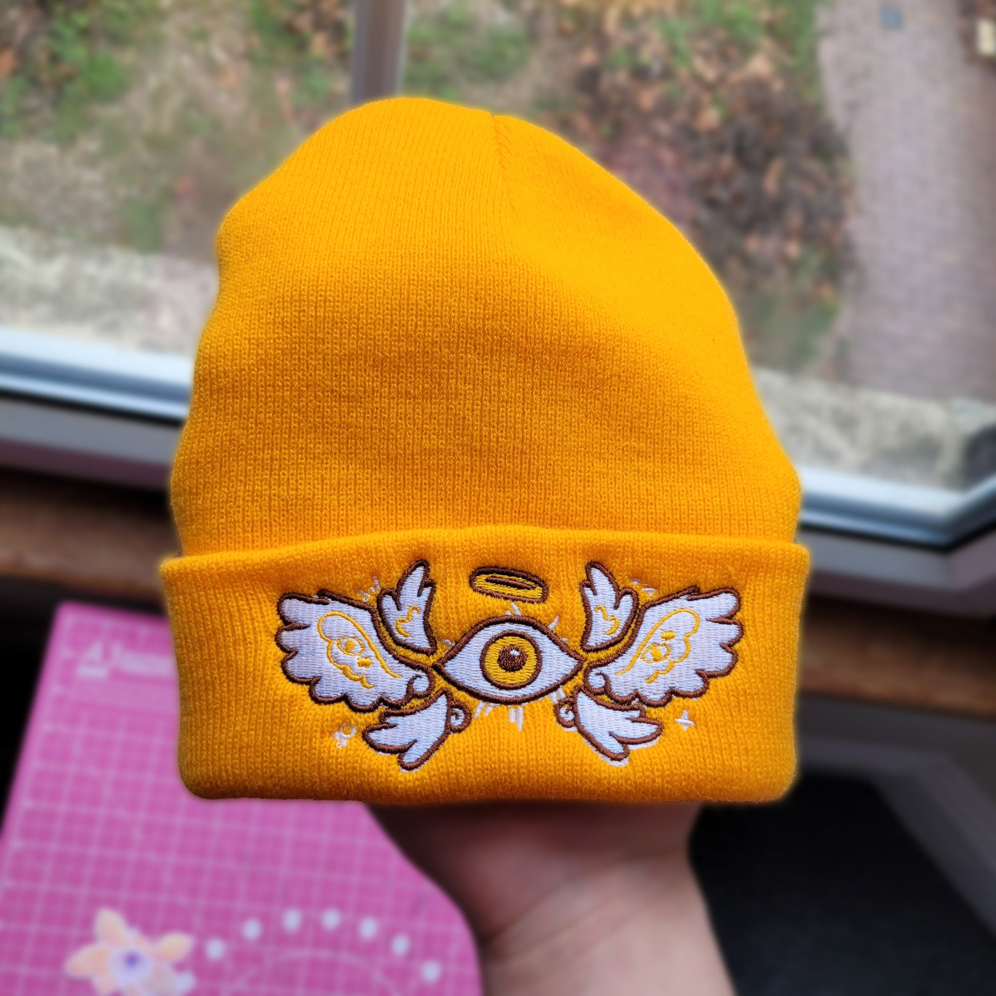 Biblically Accurate Angel Beanie! Be Not Afraid, Seraphim Oraphim Hat, Gift for Angel lovers