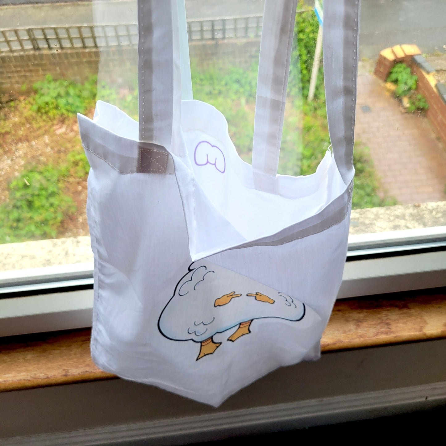 Duck Tote Bag! / Ducky Lover / Cute Animal Art bag for Shopping, Accessories