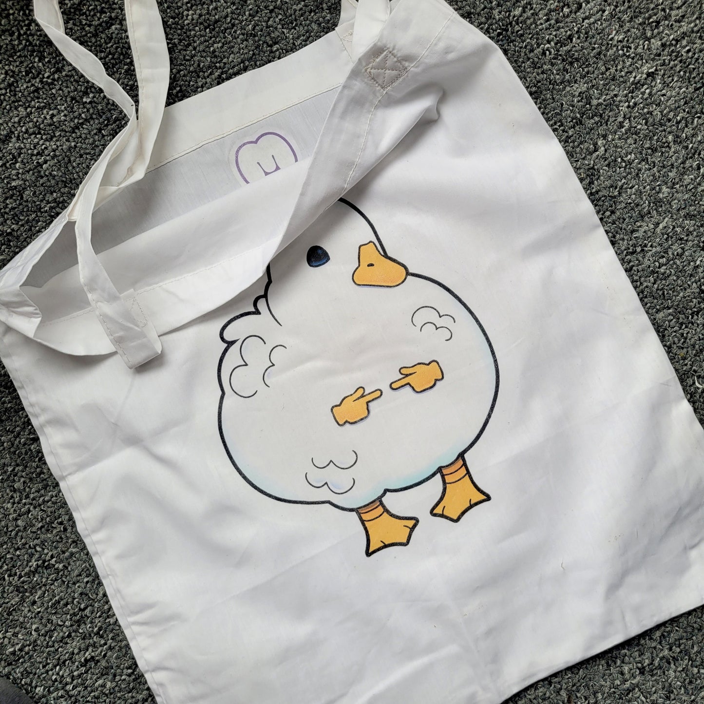 Duck Tote Bag! / Ducky Lover / Cute Animal Art bag for Shopping, Accessories