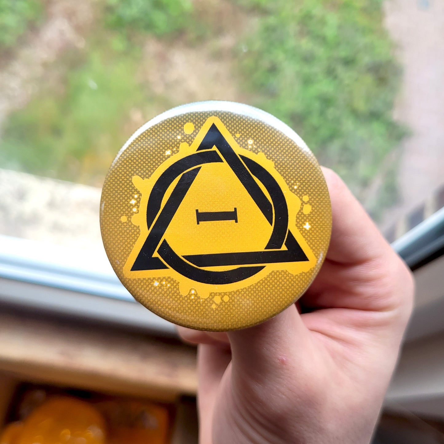 Therian Badges! / Otherkin Button Pin for Backpacks, Lanyards, Jackets