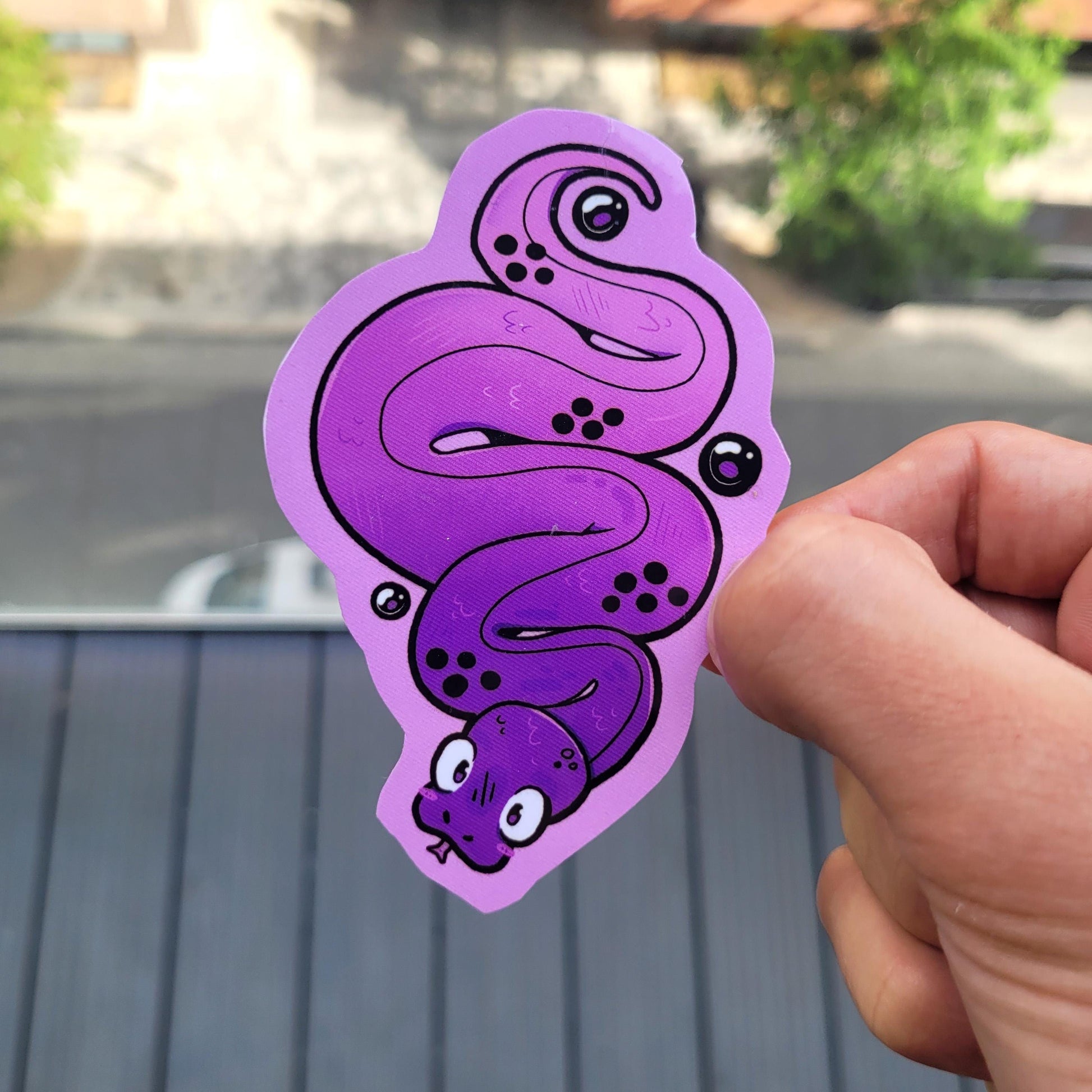 Boba Tea Snake Stickers! / Waterproof / Reptile Vinyl Stickers for Scrapbooking, Bullet Journal, Diary